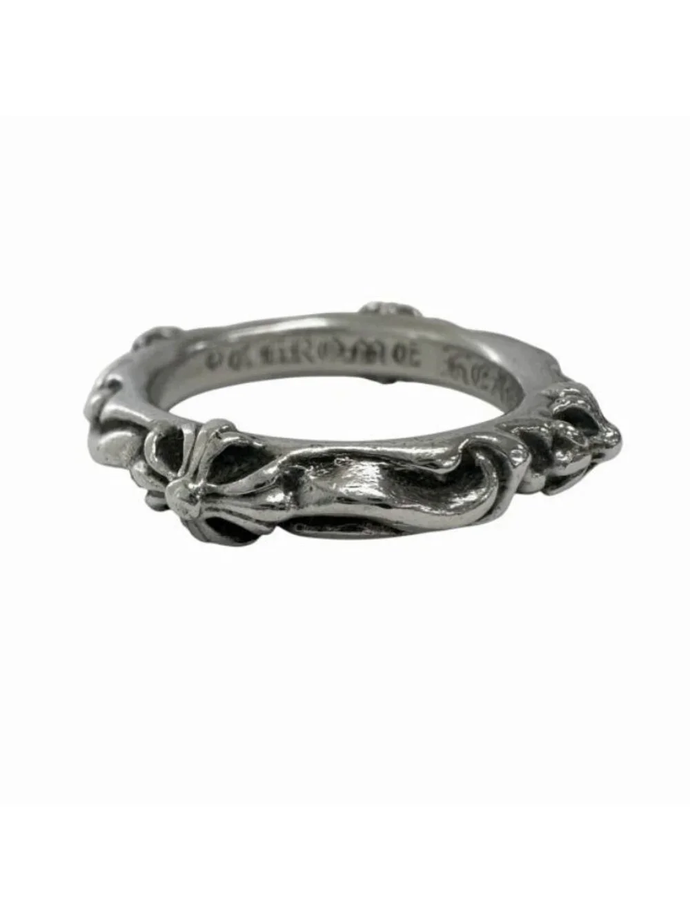 Chrome Hearts Sbt Band Ring 925 Sterling Silver